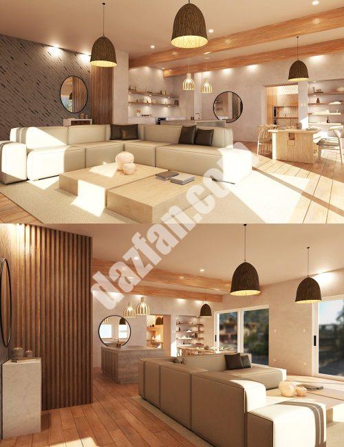 [daz场景] Hygge公寓-DAZ爱好者