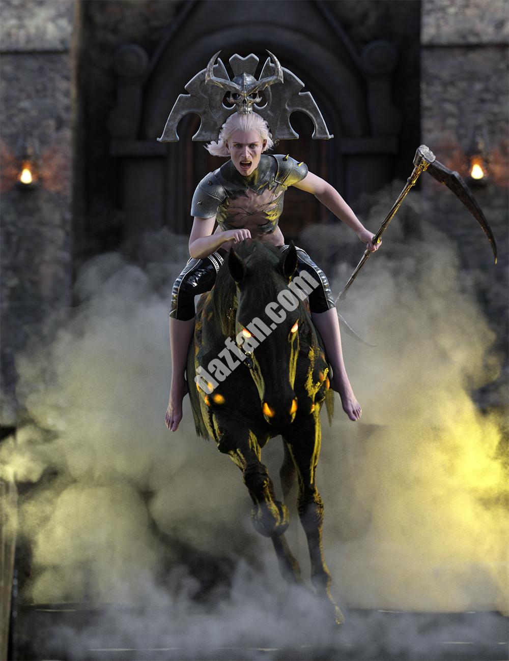 [daz姿势] 《马的启示录3》和《创世纪9》-DAZ爱好者