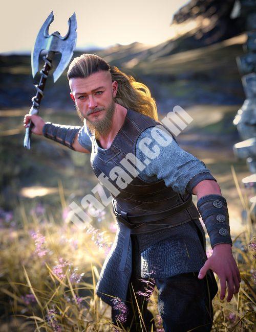 [daz角色] Ivar 9 HD-DAZ爱好者