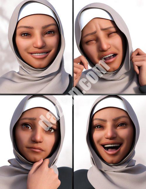 [daz姿势] Maryam 9的JW表达式-DAZ爱好者