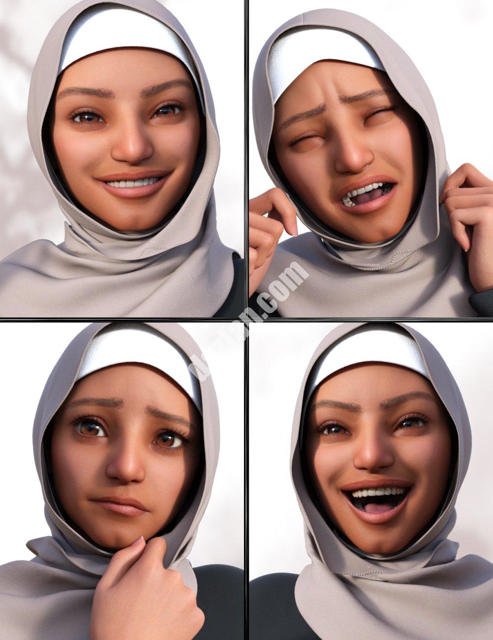 [daz姿势] Maryam 9的JW表达式-DAZ爱好者