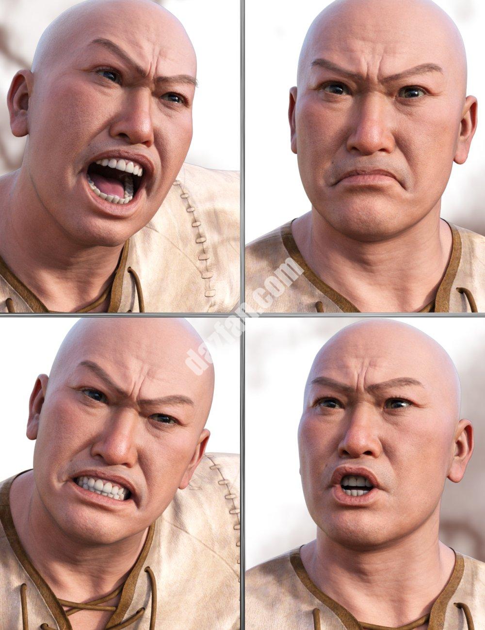 [daz姿势] JW坚韧不拔的表达方式-DAZ爱好者