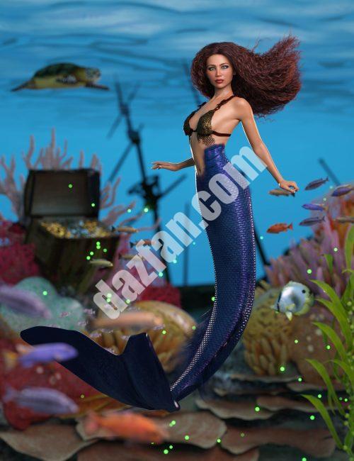 [daz角色] 创世纪8.1和珊瑚8.1的Katalina-DAZ爱好者