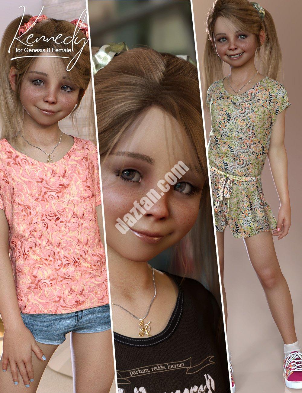 [daz合集] 创世纪8号女性肯尼迪捆绑包-DAZ爱好者