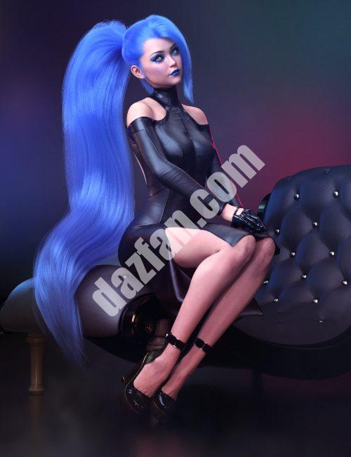 [daz角色] Kharia HD创世纪8.1女性-DAZ爱好者