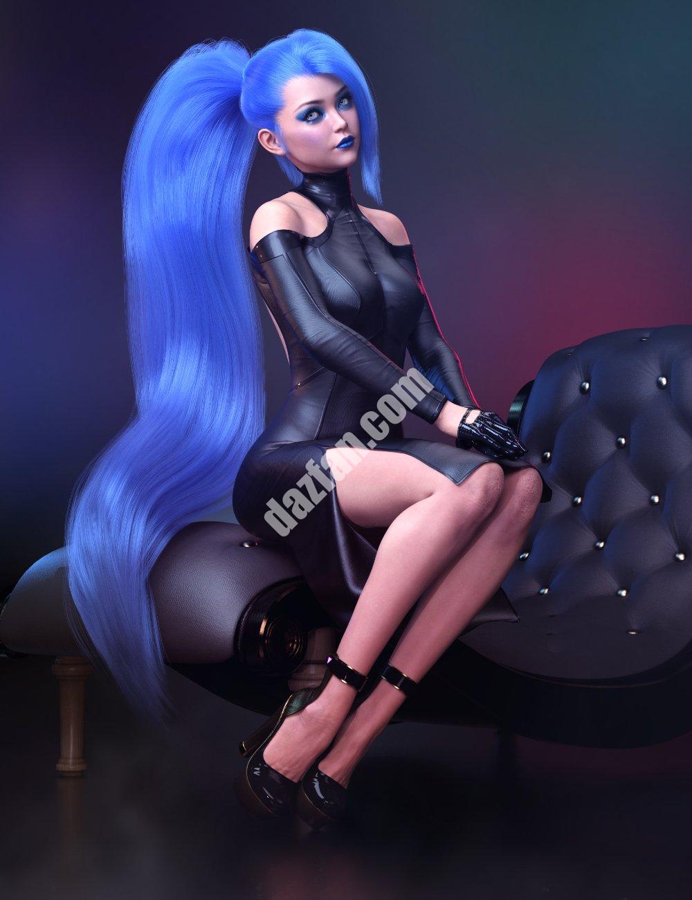 [daz角色] Kharia HD创世纪8.1女性-DAZ爱好者