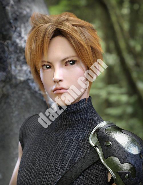 [daz发型] 创世纪8和8.1雄性的Kota Hair-DAZ爱好者