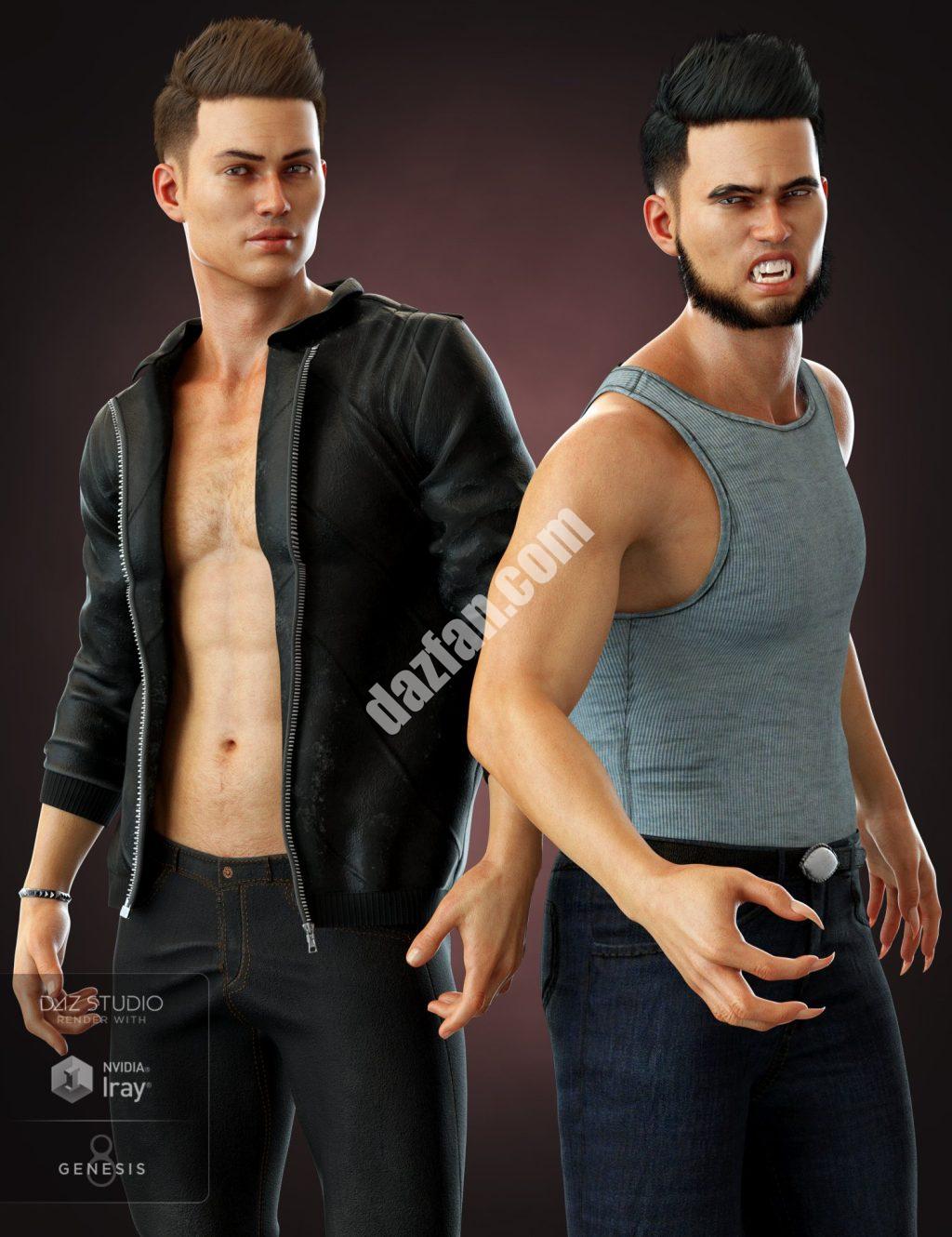 [daz角色] 兰登8-DAZ爱好者