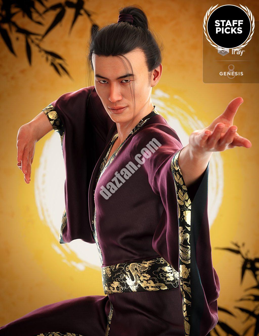 [daz角色] 李8-DAZ爱好者