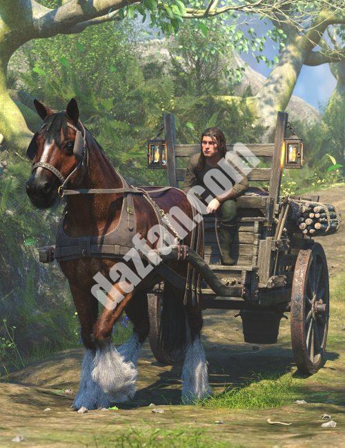 [daz合集] LoREZ Horse 2捆绑包-DAZ爱好者