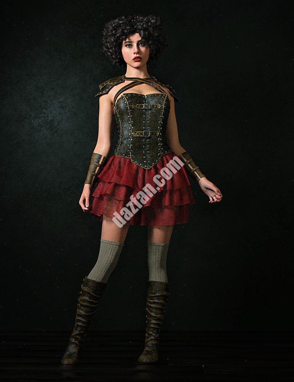 [daz合集] Lorienne刺客捆绑包-DAZ爱好者