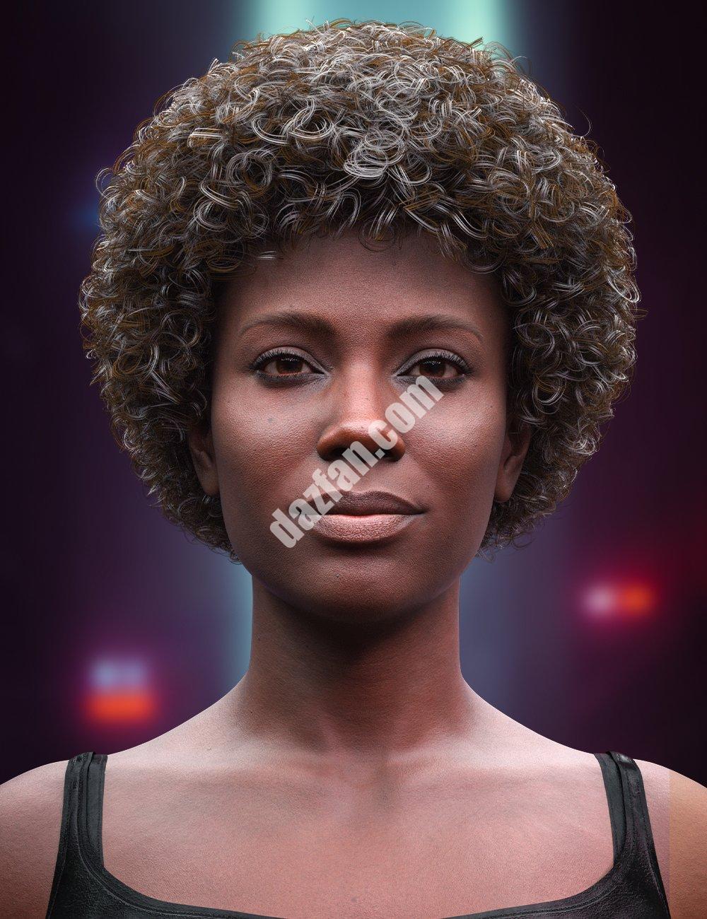 [daz发型] 创世纪9的M3D卷发-DAZ爱好者