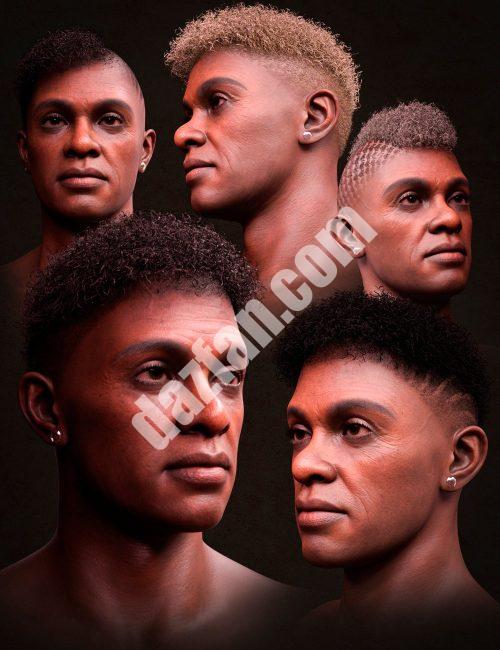 [daz发型] M3D Kola卷发8.1-DAZ爱好者