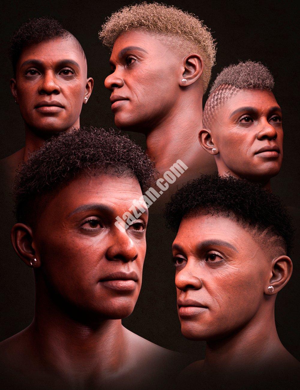 [daz发型] M3D Kola卷发8.1-DAZ爱好者