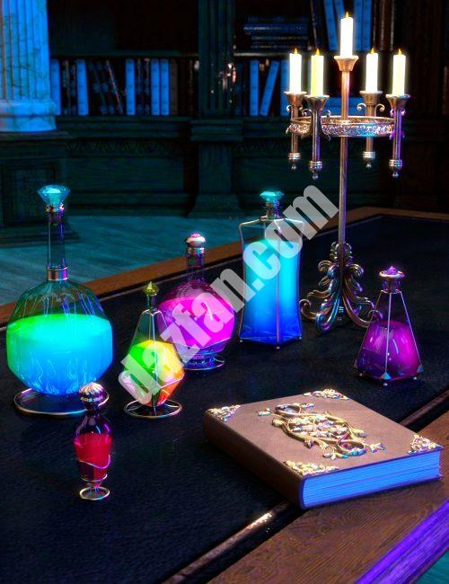 [daz道具] 魔术道具-DAZ爱好者