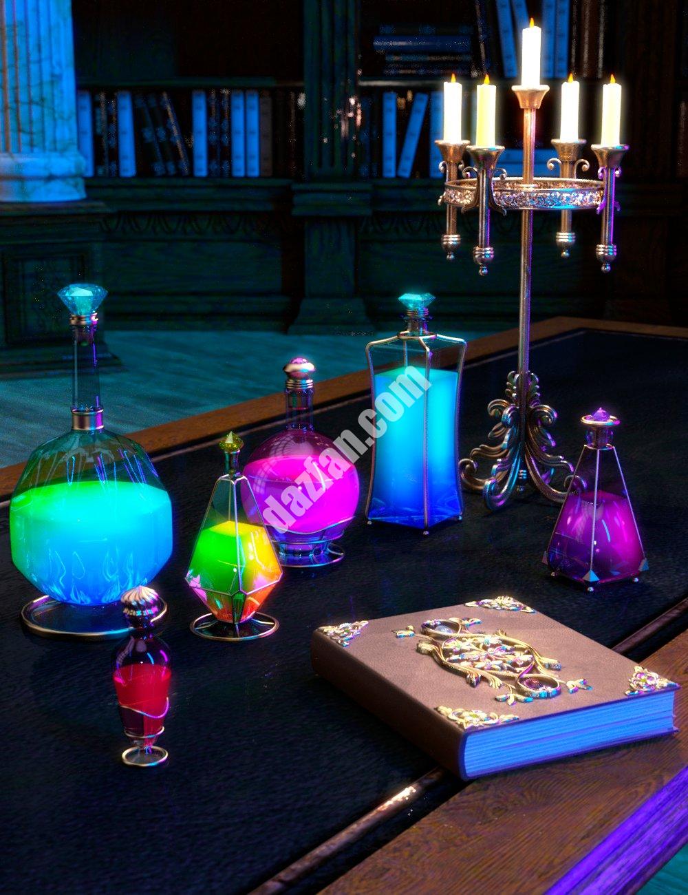 [daz道具] 魔术道具-DAZ爱好者