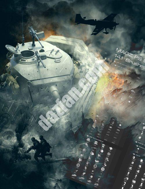 [daz插件] MAGZ战区画笔-DAZ爱好者