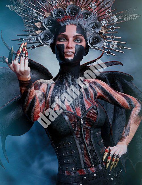 [daz角色] 创世纪的复仇女神8.1女性-DAZ爱好者