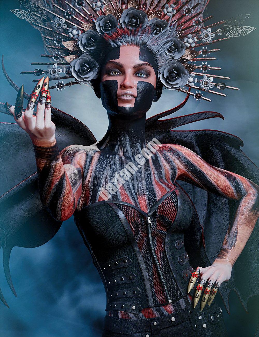 [daz角色] 创世纪的复仇女神8.1女性-DAZ爱好者