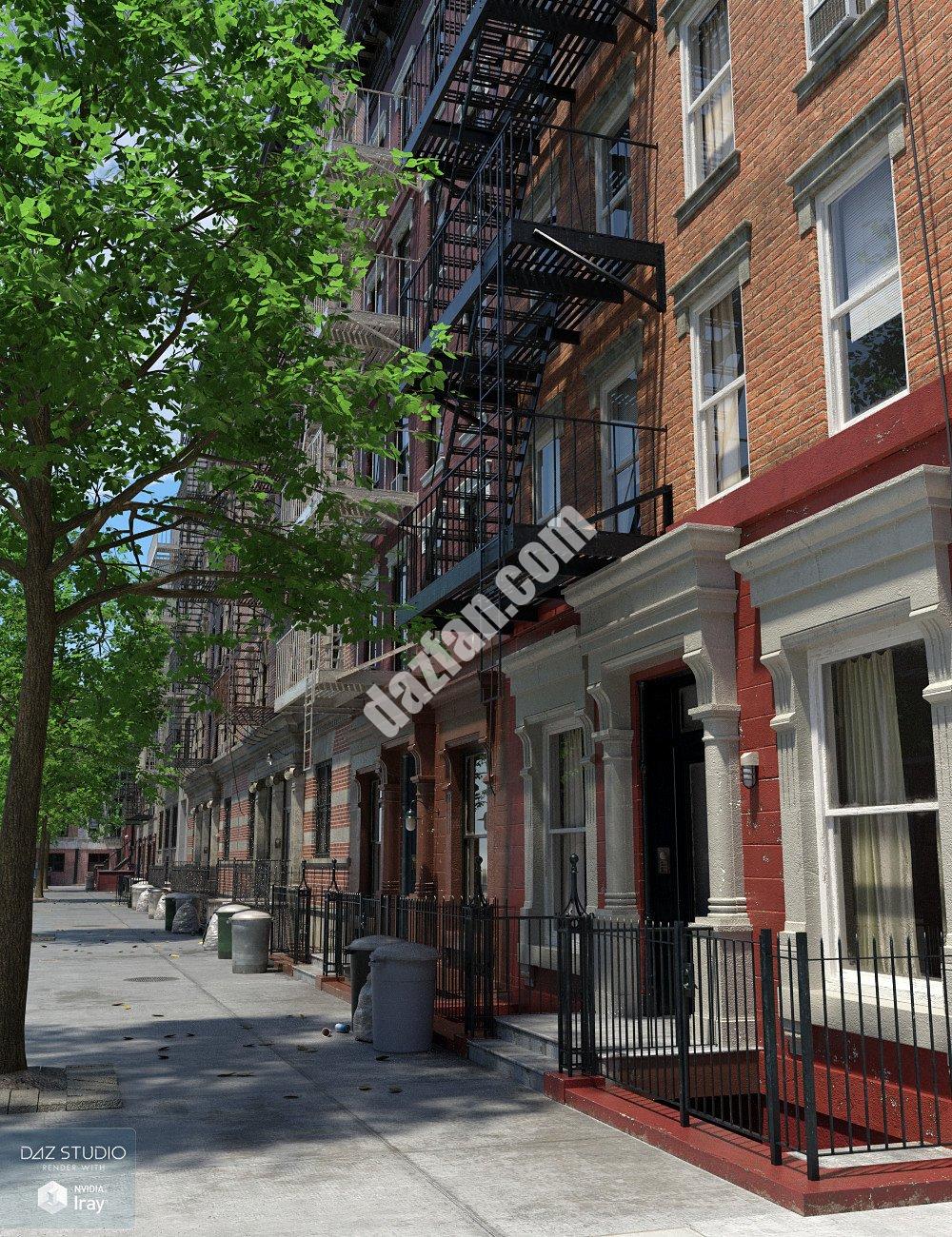 [daz场景] 纽约矿权地2-DAZ爱好者