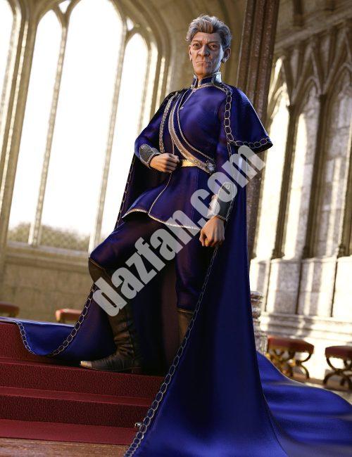 [daz服装] 创世纪9的dForce皇家线装备-DAZ爱好者