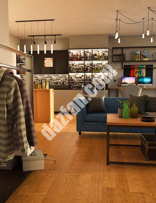 [daz场景] PS单身生活-DAZ爱好者