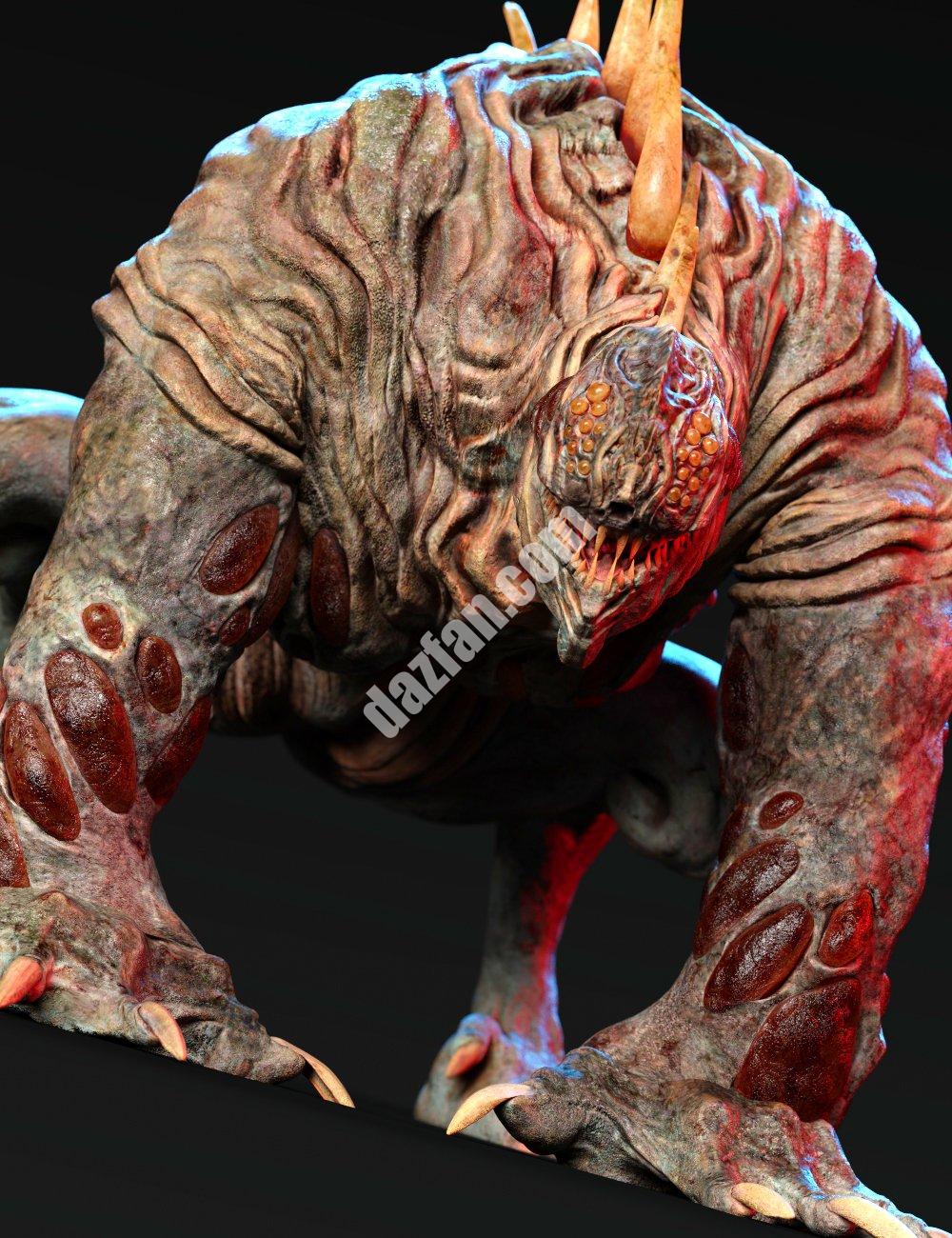 [daz角色] Ravager Parasite for Genesis 8.1雄性-DAZ爱好者