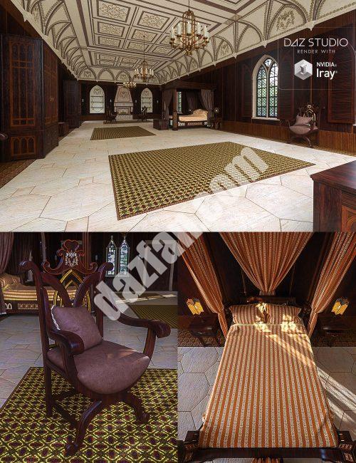[daz场景] 罗斯穆尔庄园II-家具-DAZ爱好者
