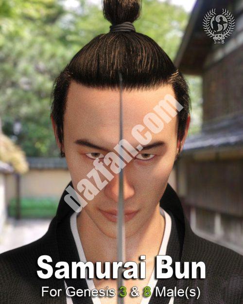 [daz发型] 武士包创世纪3和8雄性-DAZ爱好者