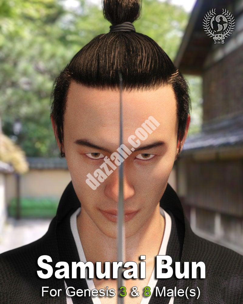 [daz发型] 武士包创世纪3和8雄性-DAZ爱好者