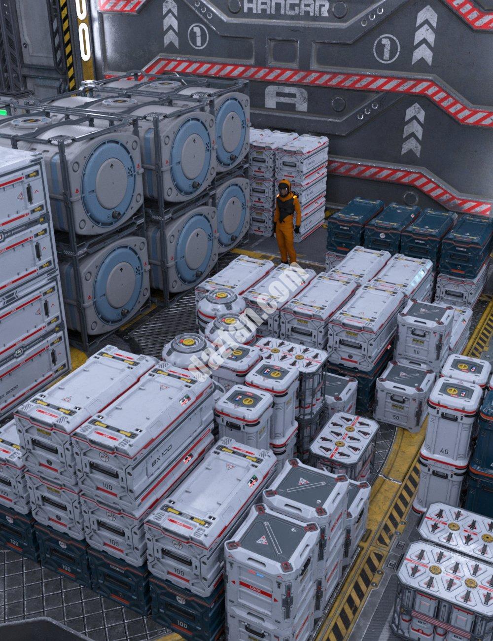 [daz道具] 科幻盒子2-DAZ爱好者