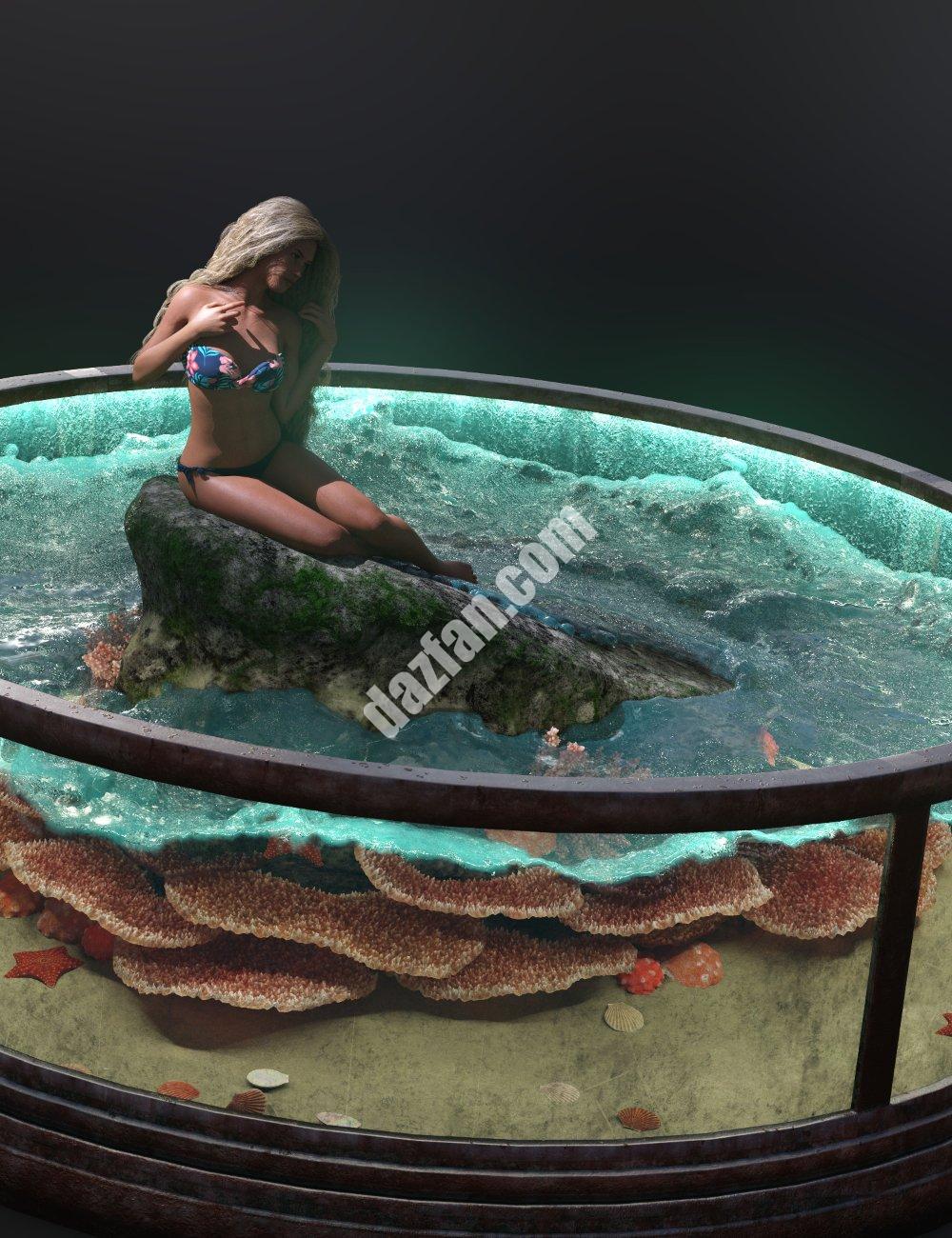 [daz场景] 海岩透视图-DAZ爱好者