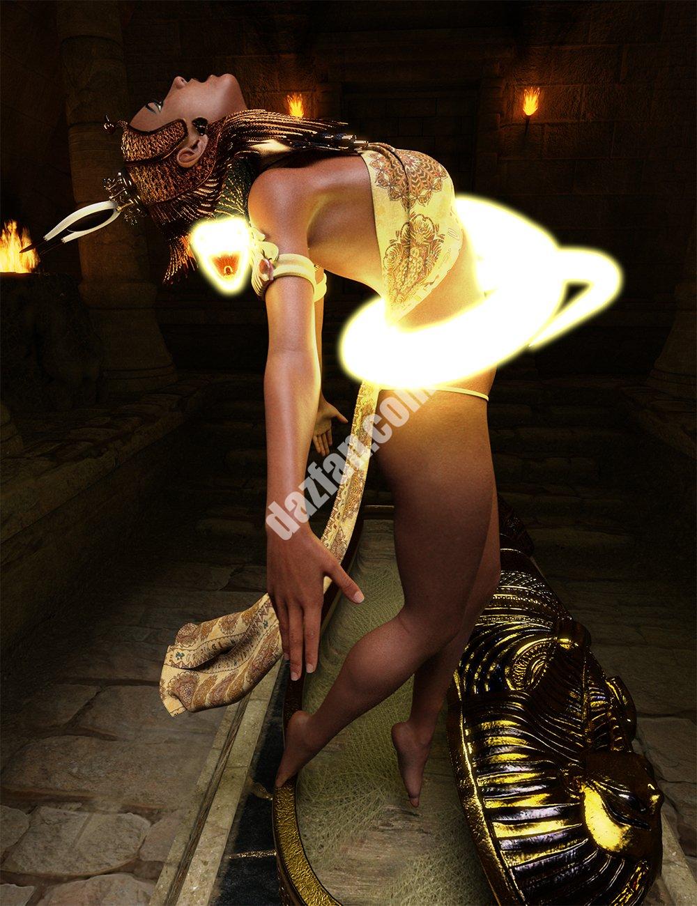 [daz姿势] 蛇少女姿势创世纪8.1雌性和变形Python-DAZ爱好者