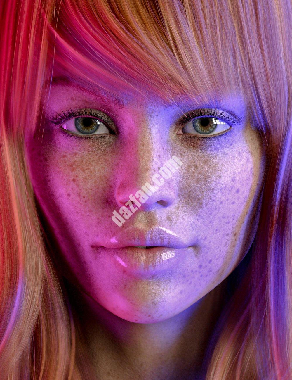 [daz角色] Sia HD创世纪8.1女性-DAZ爱好者