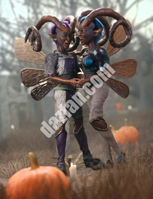 [daz服装] 创世纪9的Siorga Dorcha服装-DAZ爱好者