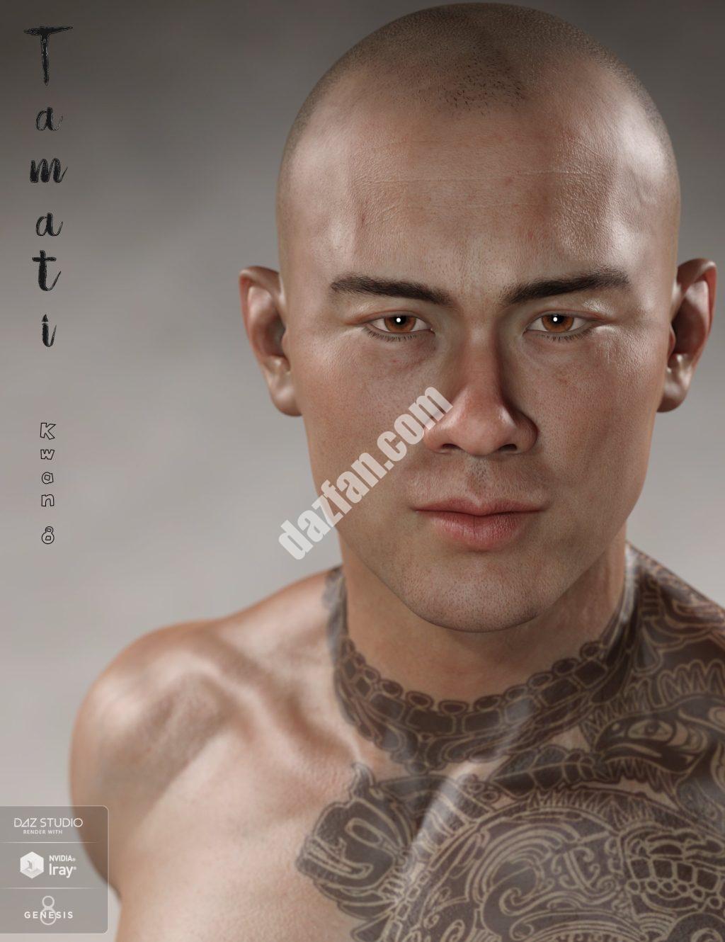 [daz角色] Kwan 8的Tamati HD-DAZ爱好者