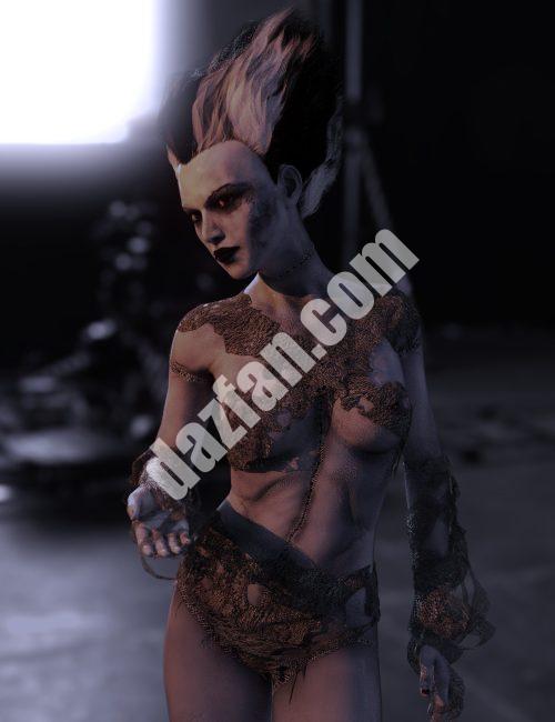 [daz角色] 怪物新娘HD为创世纪8女性（s）-DAZ爱好者