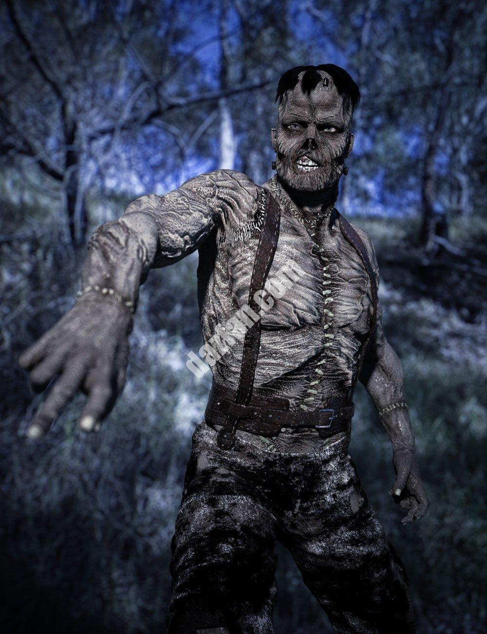 [daz角色] 怪物高清创世纪8男性-DAZ爱好者