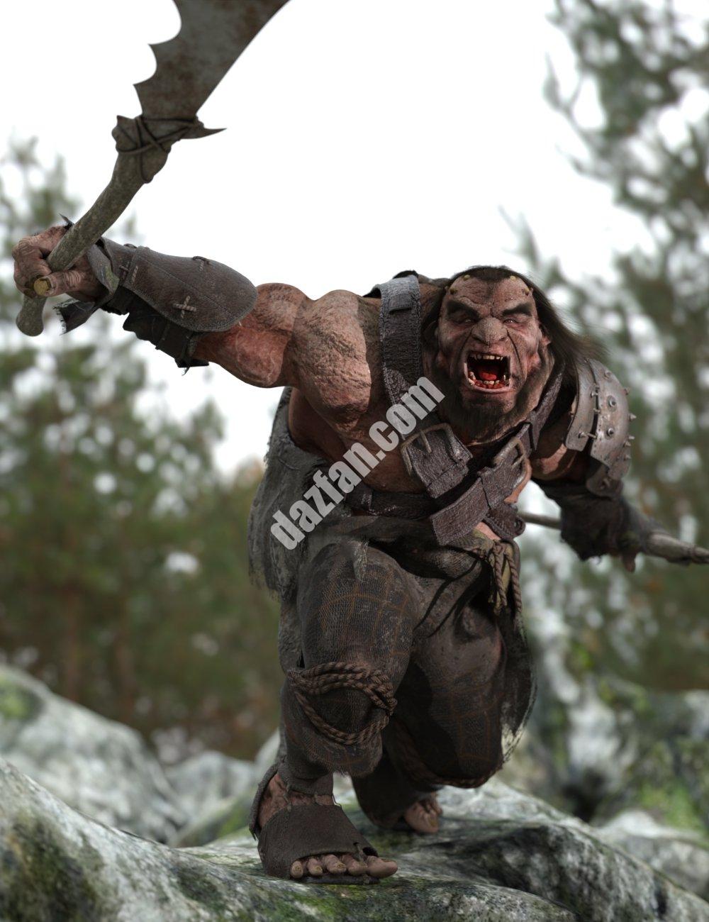 [daz角色] The Giant Bergelmir HD for Genesis 8雄性-DAZ爱好者