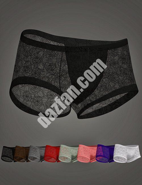 [daz服装] XF兔子蕾丝内衣适用于Genesis 8和8.1男性版-DAZ爱好者