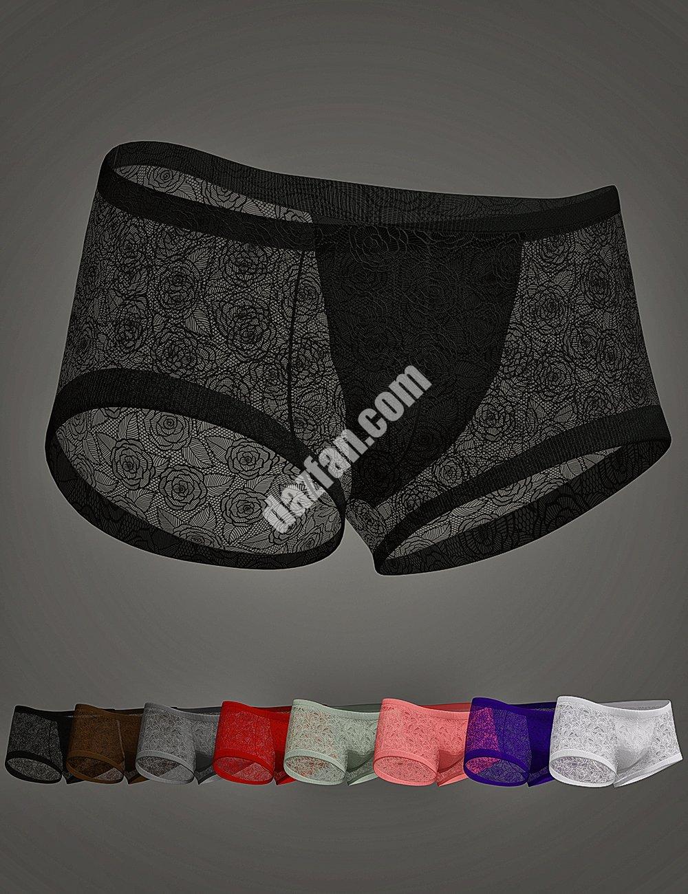 [daz服装] XF兔子蕾丝内衣适用于Genesis 8和8.1男性版-DAZ爱好者