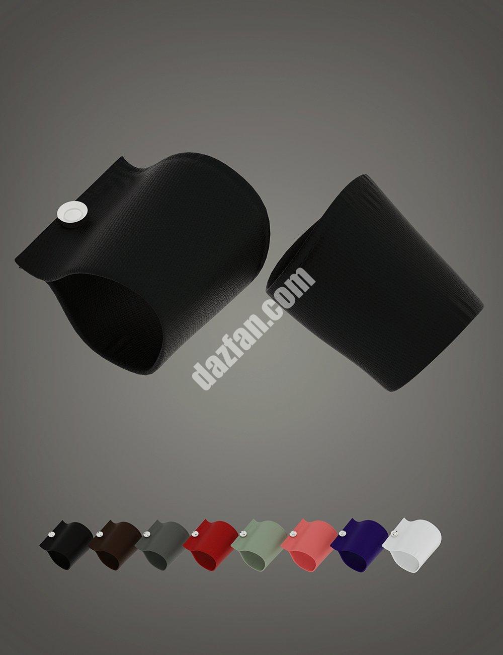 [daz服装] XF兔子蕾丝内衣Genesis 8和8.1男款袖带-DAZ爱好者