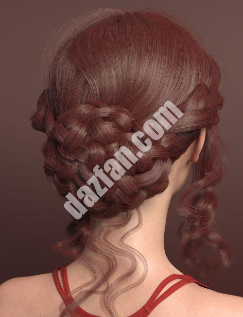 [daz发型] 创世纪8和8.1女性的薛发-DAZ爱好者