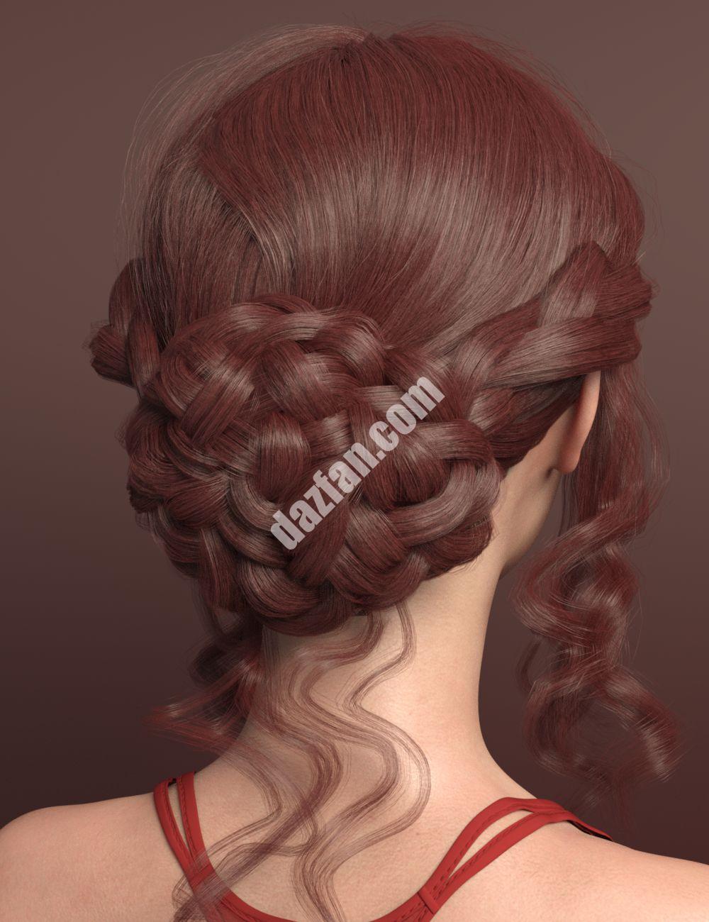 [daz发型] 创世纪8和8.1女性的薛发-DAZ爱好者