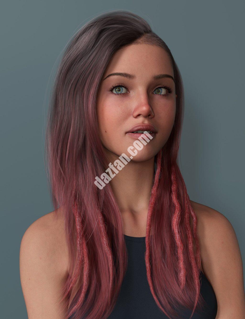 [daz发型] 《创世纪9》的侧剪头发和恐惧-DAZ爱好者