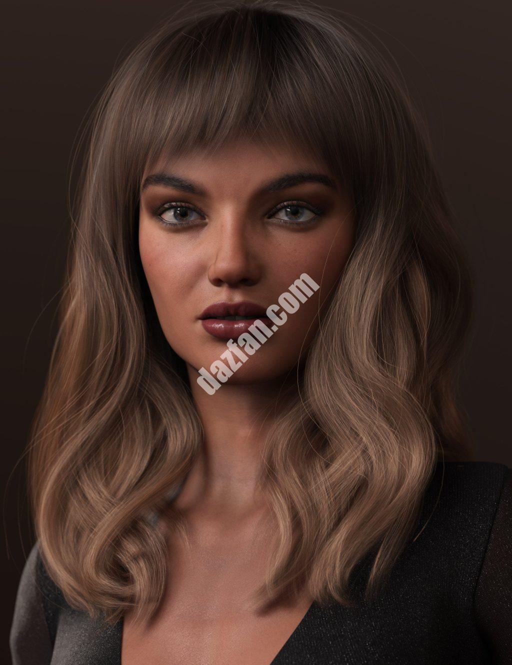 [daz发型] 2021-02 Genesis 8和8.1雌性的头发-DAZ爱好者