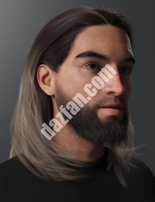 [daz发型] 2021-12头发纹理扩展-DAZ爱好者