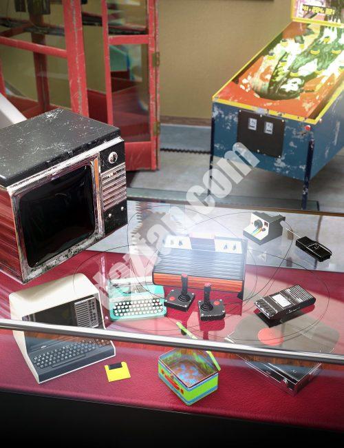 [daz道具] 70年代道具第1卷-DAZ爱好者