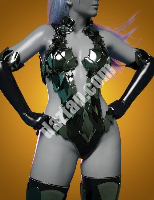 [daz服装] CB Aneira Genesis 9服装套装-DAZ爱好者