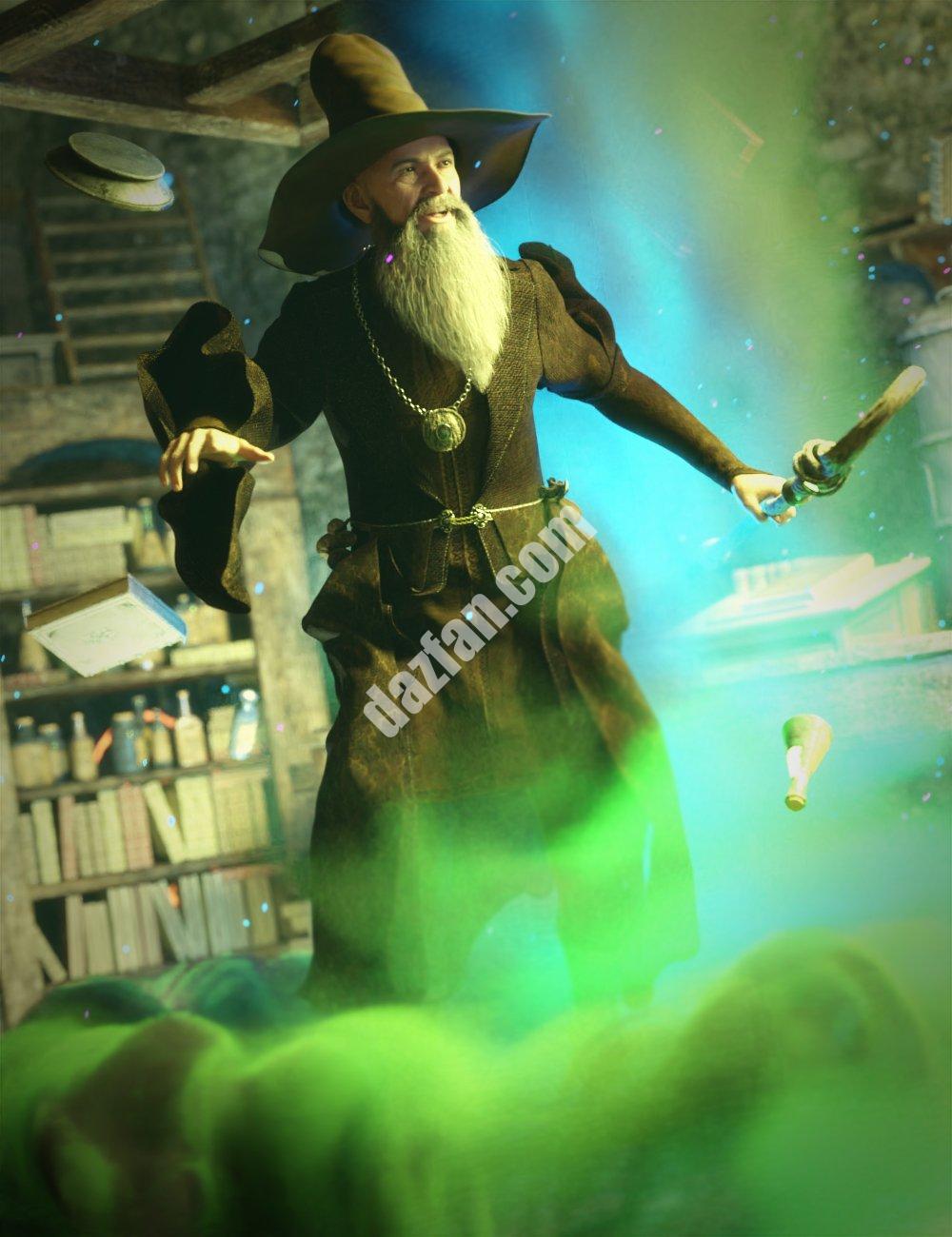 [daz插件] Oso VDB Magus效果卷1-DAZ爱好者